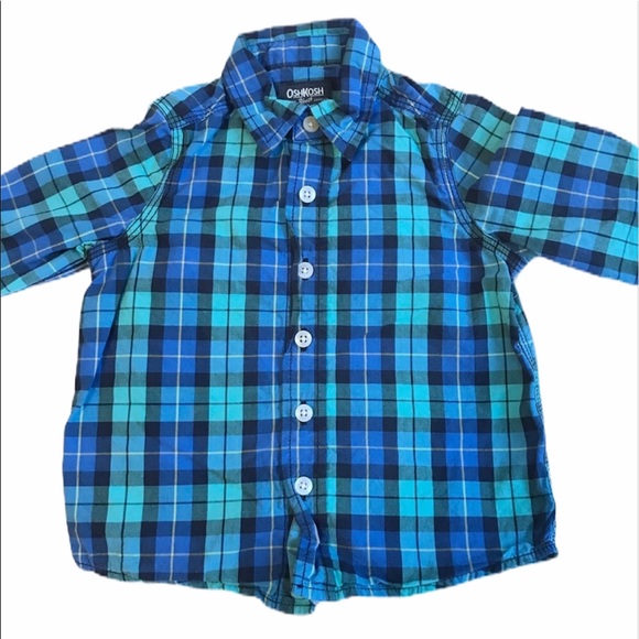Toddler Boys OshKosh Button Down Shirt - Picture 3 of 6